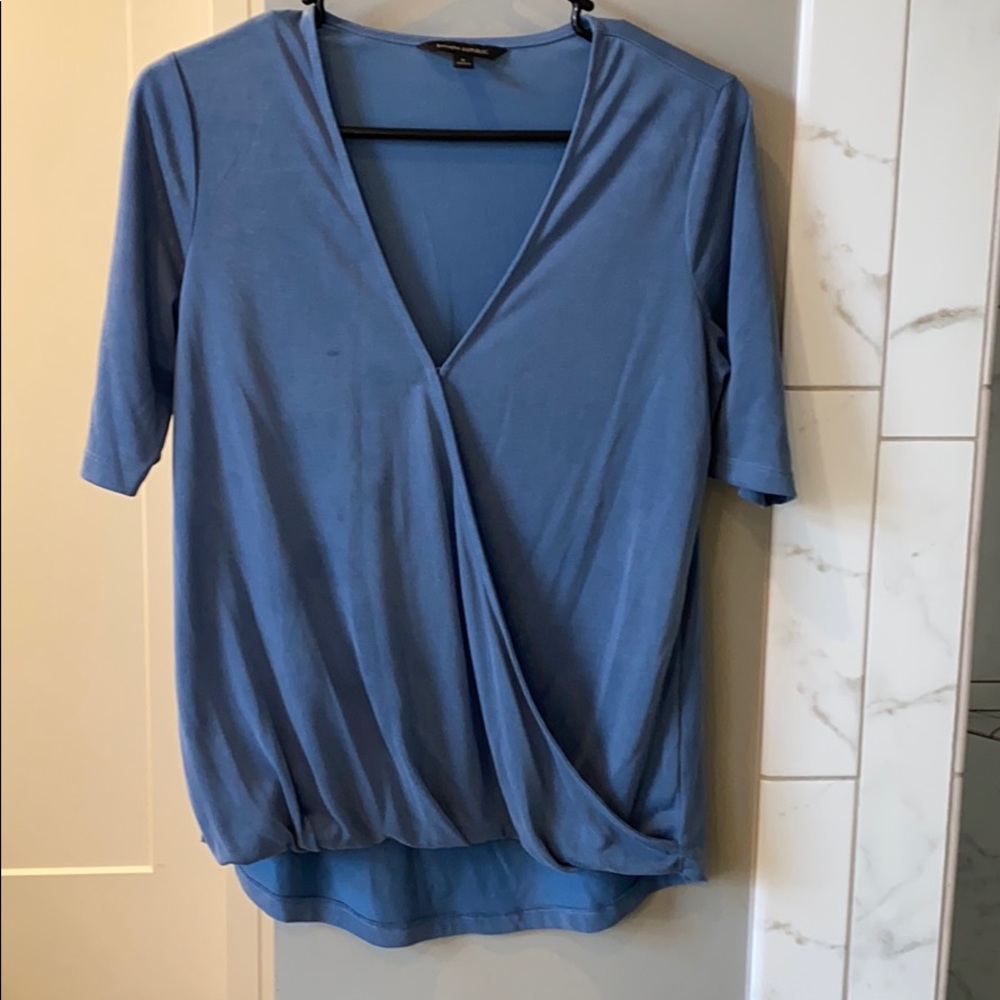 Banana republic wrap top